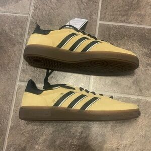 Adidas Originals Handball Spezial Oatmeal/Black Suede Shoes IF9014 8.5